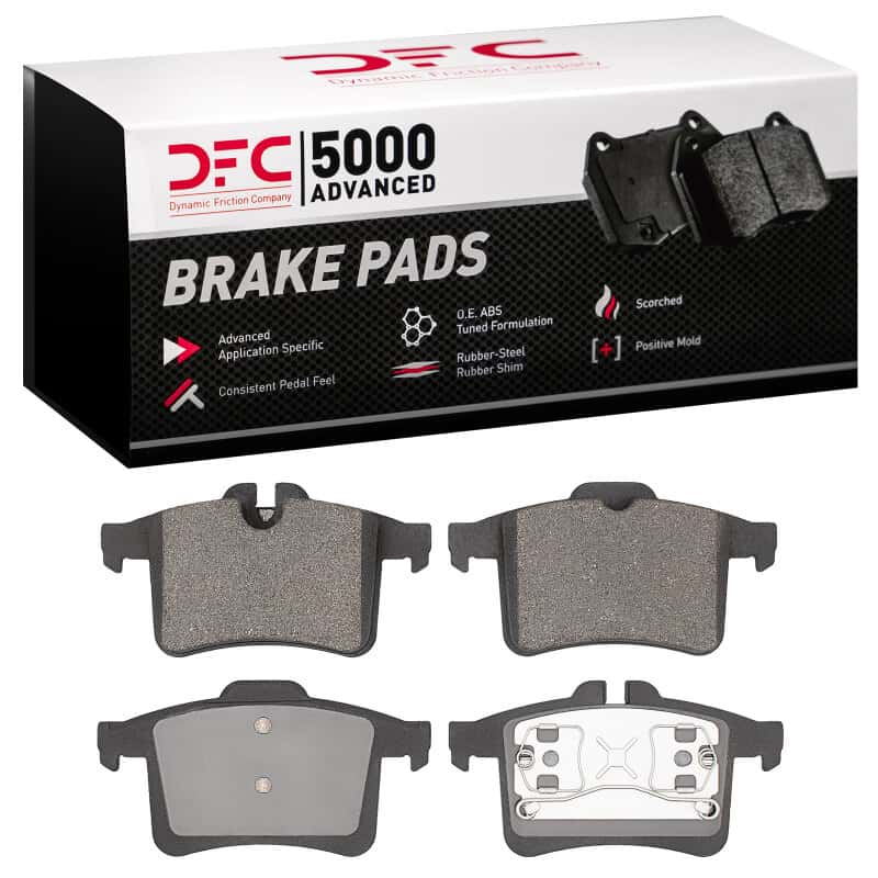 DFC — DFC 13-15 Jaguar XKR Rear 5000 Advanced Low Metallic Brake Pads
DFC Brake Pad Set - view 4