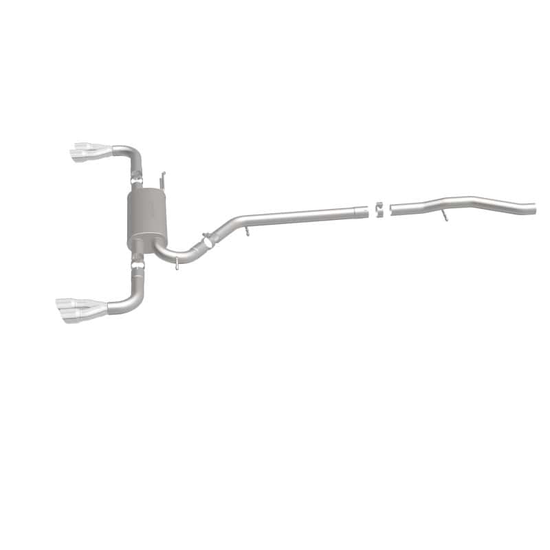 Magnaflow — MagnaFlow 15-17 GMC Terrain V6 3.6L 409SS Cat-Back Exhaust Quad Split Rear with 3in Polished Tips
Cat-Back - view 6