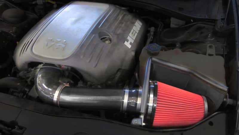 CORSA Performance — Corsa Apex 11-17 Dodge Charger/Challenger R/T 5.7L V8 DryTech 3D Metal Intake System
Air Intake - view 2