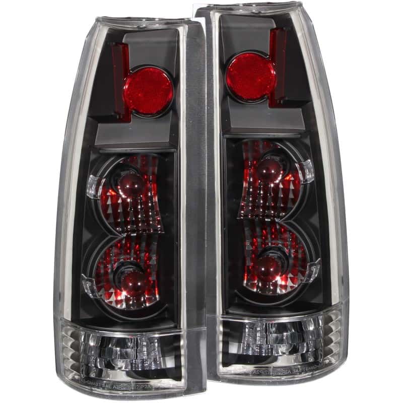 ANZO — ANZO 1999-2000 Cadillac Escalade Taillights Black - New Gen
TailLightSet - view 1