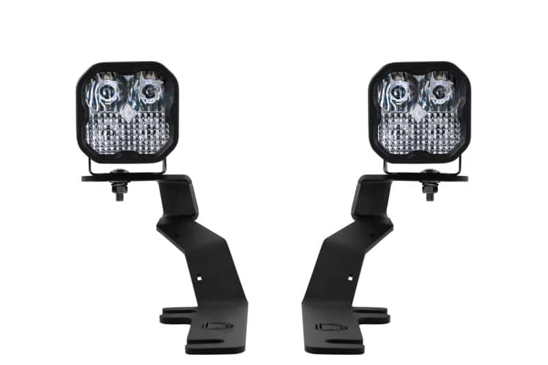 Diode Dynamics — Diode Dynamics 15-20 Ford F-150/Raptor Pro SS3 LED Ditch Light Kit - White Combo - view 1