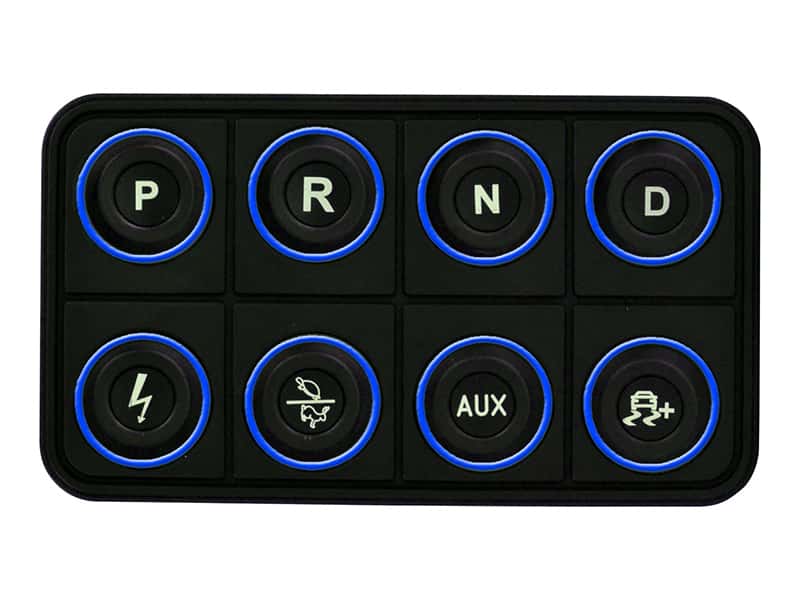 AEM — AEM EV 8 Button Keypad CAN Based Programmable Backlighting - view 2