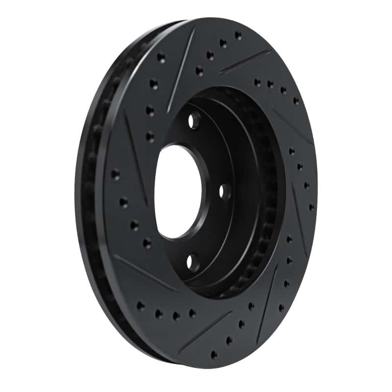 R1 Concepts — R1 69-78 Cadillac Eldorado Rear/Front Right Drilled & Slotted Black Brake Rotor
R1 Brake Rotor Drill - view 4