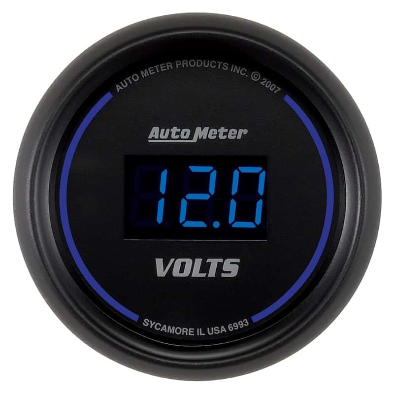 AutoMeter — Autometer Cobalt Digital 52.4mm Black Voltmeter
GA 2" VOLT 18V CBD - view 1