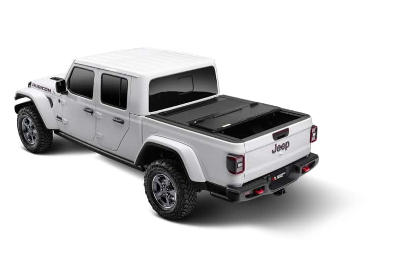 Rugged Ridge — Rugged Ridge Armis Hard Folding With LINE-X Bed Cover 2020 JT
Tonneau Cover
OFFROAD_TOPS - view 3