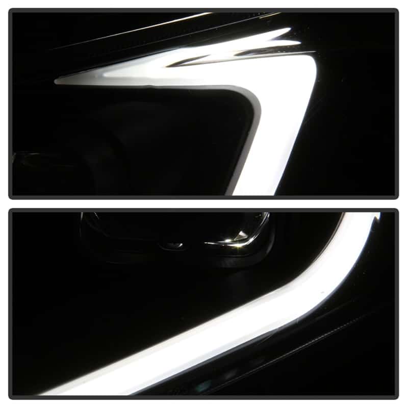 SPYDER — xTune 09-14 Acura TSX Projector Headlights - Light Bar DRL - Black (PRO-JH-ATSX09-LB-BK)
Head Light Set - view 8