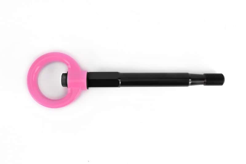 Perrin Performance — PERRIN 22-25 Subaru WRX / 18-23 Crosstrek / 17-23 Impreza Forester Tow Hook Kit (Front) - Hyper Pink - view 3