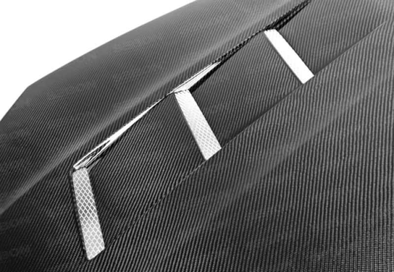 Seibon — Seibon 12-13 Hyundai Genesis TS Carbon Fiber Hood - view 3