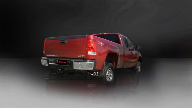 CORSA Performance — Corsa 2011-2013 Chevrolet Silverado Ext. Cab/Std. Bed 2500 6.0L V8 Polished Sport Cat-Back Exhaust
Exhaust - view 5
