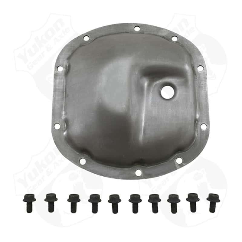 Yukon Gear & Axle — Yukon Gear Steel Cover For Dana 30 Standard Rotation Front - view 2