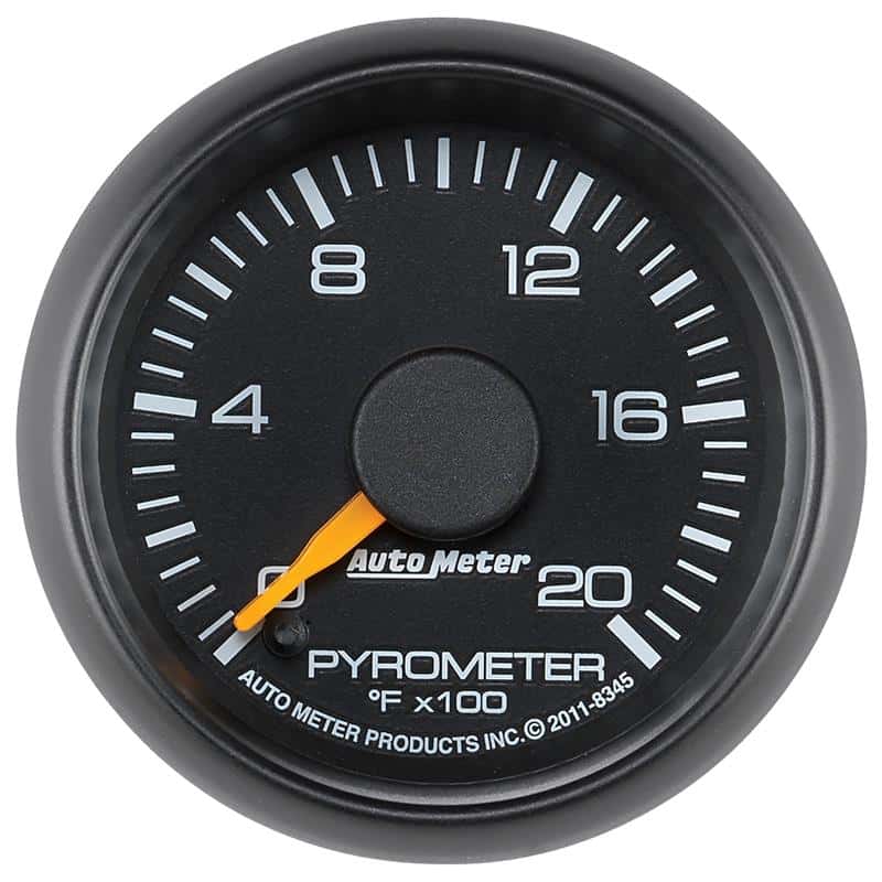 AutoMeter — Autometer Factory Match Chevy 2-1/16in FSE 0-2000 Pyro Kit Gauge
2-1/16" PYRO KIT, 0- - view 2
