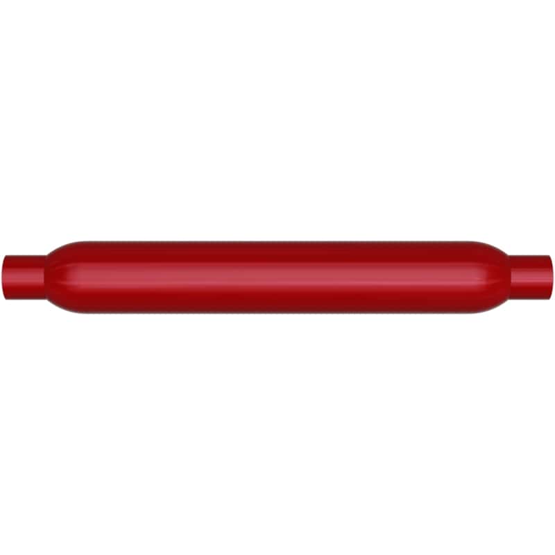 Magnaflow — MagnaFlow Muffler Red Pack Series Glasspack 3.5in Rd 22in Body Length 2in/2in Inlet/Outlet
Glasspack - view 8