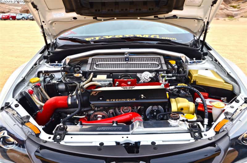Mishimoto — Mishimoto 08-09 Subaru WRX/STi Manual Aluminum Radiator - view 2