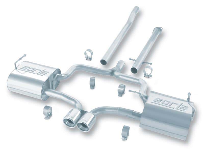 Borla — Borla 04-06 Mini Cooper S (Incl. Convertible) Normal Cat-back
Cat-Back System
ExhstSysKt - view 5