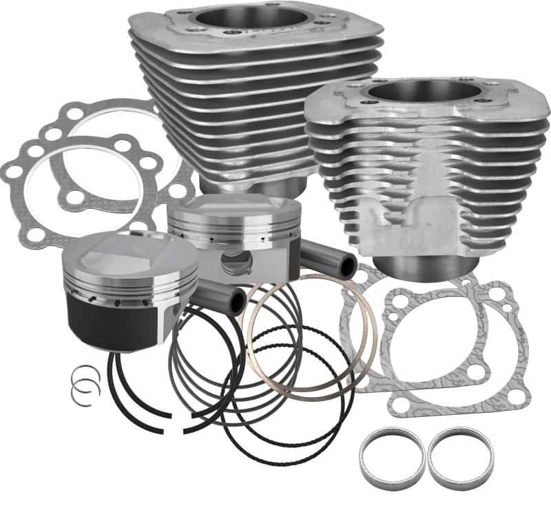 S&S Cycle — S&S Cycle 86-21 Sportster Models High Compression 1250cc Conversion Kit - Silver - view 2