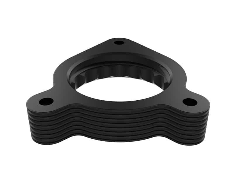aFe — aFe Silver Bullet Throttle Body Spacer 19-21 Toyota Corolla L4 2.0L - Black
Throttle Body Spacer - view 4