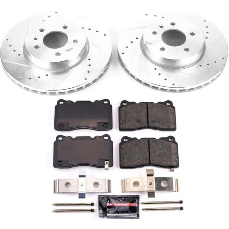PowerStop — Power Stop 13-18 Cadillac ATS Front Z23 Evolution Sport Brake Kit - view 1