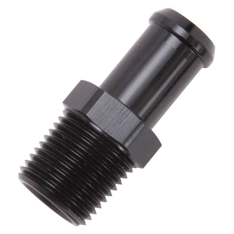 Edelbrock — Edelbrock Hose End Straight 1/2In NPT to 5/8In Barb Black Anodize
KIT PARTS - view 3