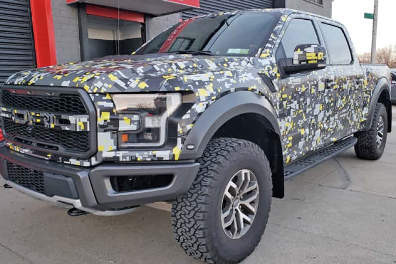 Rally Armor — Rally Armor 17-20 Ford F-150 Raptor Gen 2 Black UR Mud Flap w/White Logo
Mud Flap - view 2