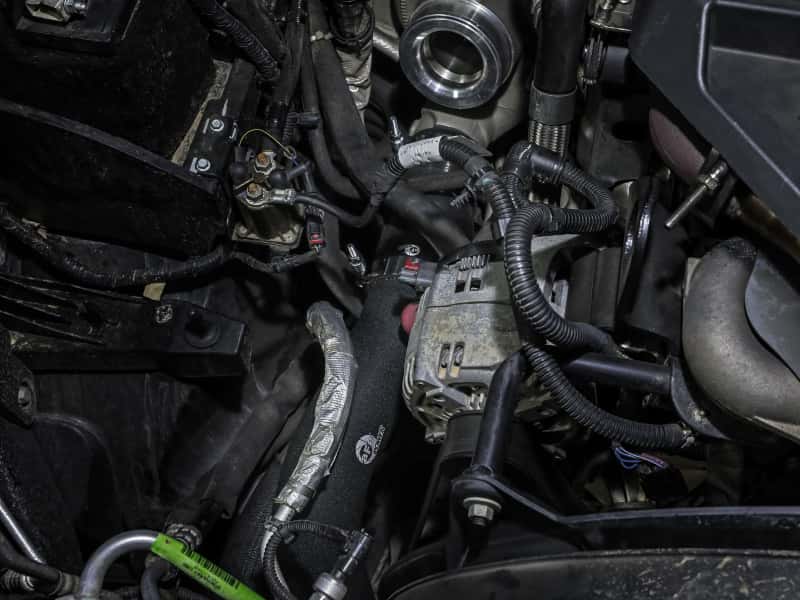 aFe — aFe BladeRunner Aluminum Hot and Cold Charge Pipe Kit Black RAM Diesel Trucks 19-23 L6-6.7L (td)
Charge Pipe Kit - view 8