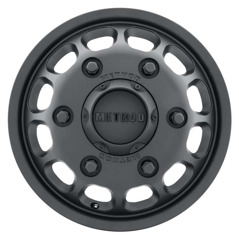 Method Wheels — Method MR901 - FRONT 16x5.5 +117mm Offset 6x205 161.04mm CB Matte Black Wheel - view 1