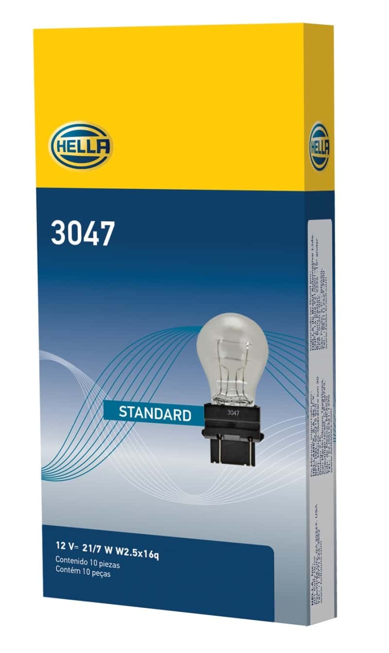 Hella — Hella Bulb 3047 12V 21/7W W2.5X16q S8
3047 Incan Bulb - view 6