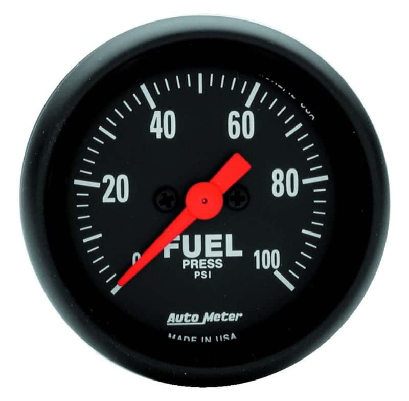 AutoMeter — Autometer FSE 52.4mm 0-100 PSI w/o Peak & Valley Fuel Press Gauge
GA 2" FP 100PSI ST Z - view 1
