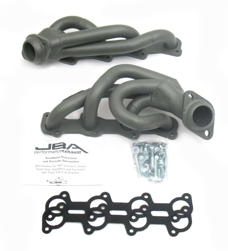 JBA — JBA 97-03 Ford F-150 5.4L 2V 1-1/2in Primary Ti Ctd Cat4Ward Header
Exhaust Header - view 1