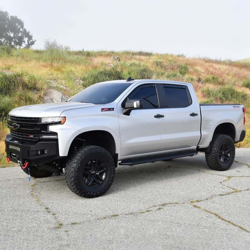 Westin — Westin 19-23 Chevrolet/GMC Silverado/Sierra 1500 Crew Cab Outlaw Nerf Step Bars - Textured Black
Running Boards - view 6