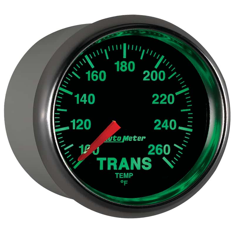 AutoMeter — Autometer GS 100-260 degree Electronic Trans Temperature Gauge
2-1/16" TRANS TEMP, - view 11