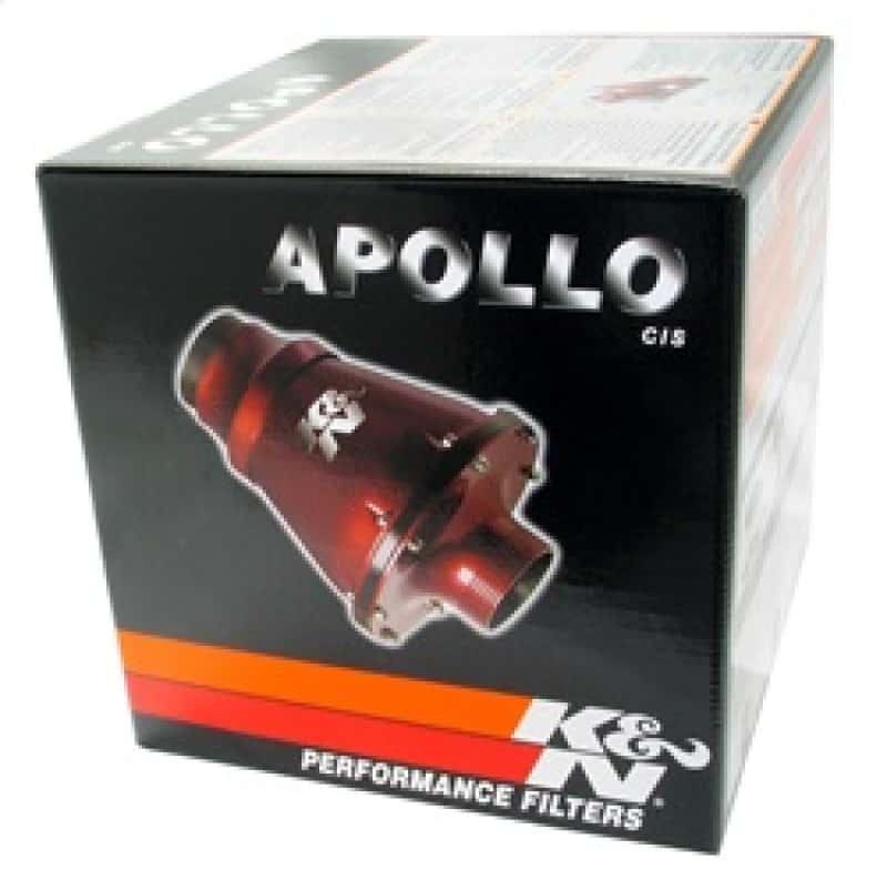 K&N Engineering — K&N Universal Apollo Black Cold Air Intake - 70mm OD FLG PP
Universal Air Intake - view 7