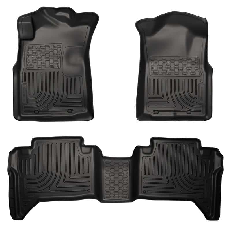 Husky Liners — Husky Liners 05-13 Toyota Tacoma WeatherBeater Combo Black Floor Liners
Floor Liners - view 2