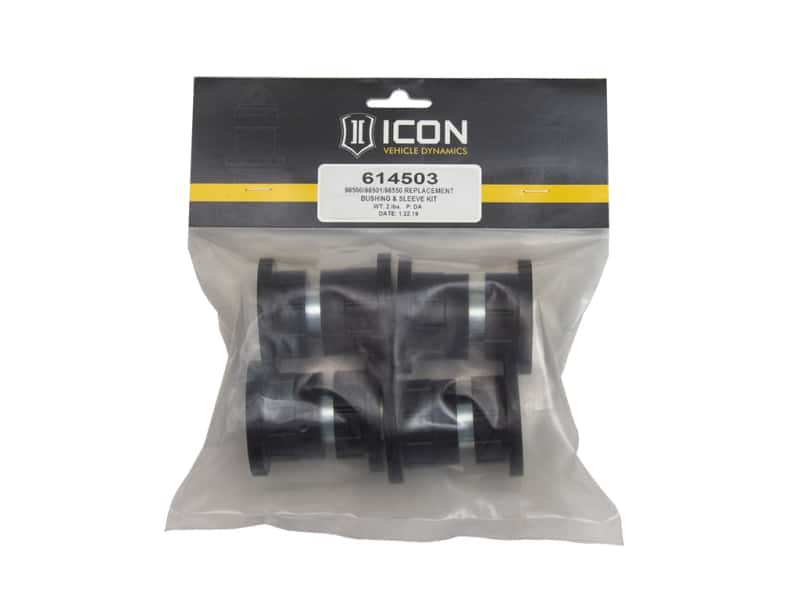 ICON — ICON 98500 / 98501 / 98550 Replacement Bushing & Sleeve Kit
UCA BUSHING KIT - view 1