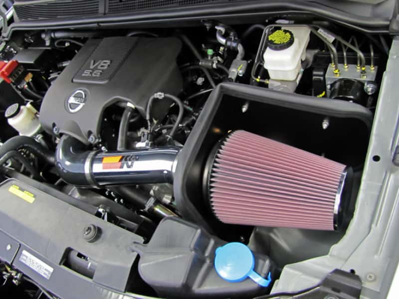 K&N Engineering — K&N 04-07 Nissan V8-5.6L High Flow Performance Kit
Performance Air Inta
Air Intake System - view 4