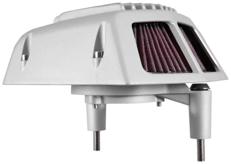 K&N Engineering — K&N Street Metal Intake System 01-16 Harley-Davidson Shaker Silver H/D Softail/Dyna Fl
Air Intake System - view 4