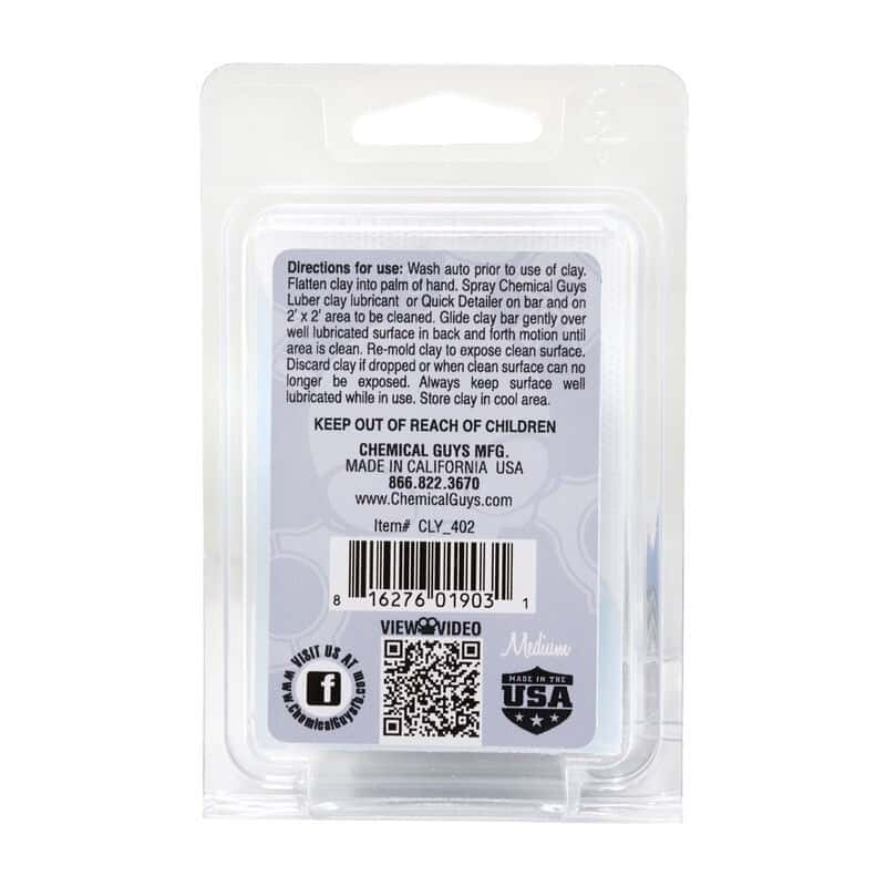 Chemical Guys — Chemical Guys Clay Bar (Medium Duty) - Gray - view 2