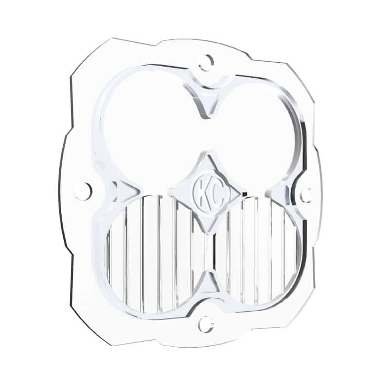 KC HiLiTES — KC HiLiTES FLEX ERA 4 Combo Beam Lens Replacement (ea) - Clear - view 2
