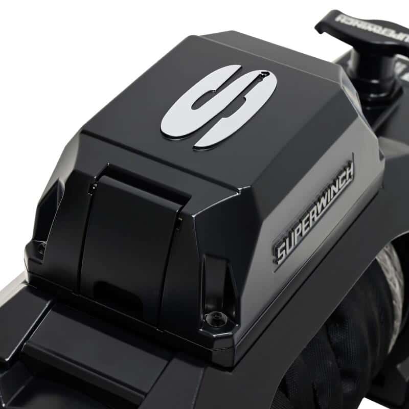 Superwinch — Superwinch 10000 LBS 12V DC 3/8in x 80ft Synthetic Rope SX10SR Winch - Semi Gloss Black
Winch - view 17