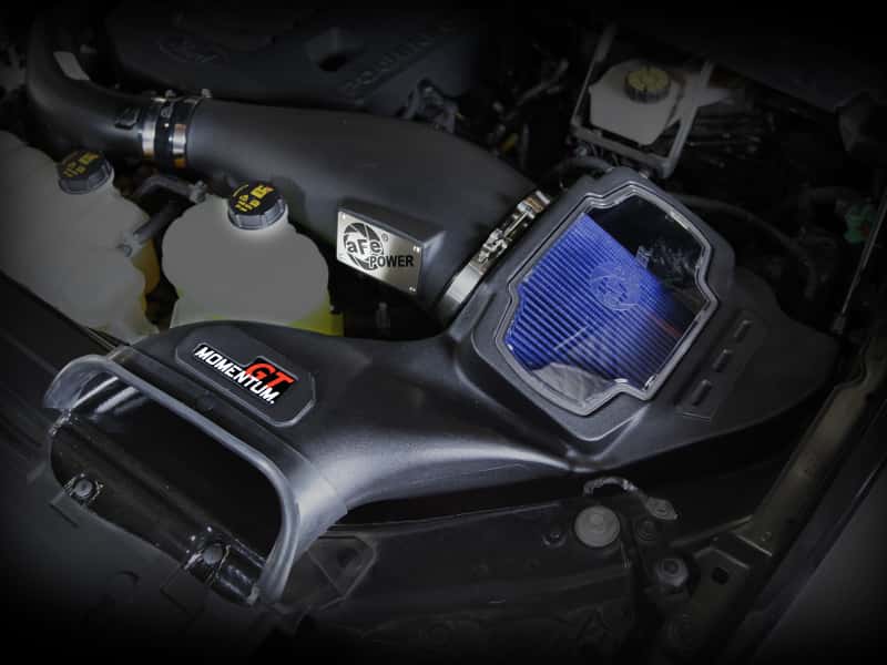 aFe — aFe Momentum GT Pro 5R Cold Air Intake System 2021-2022 Ford F-150 V6-3.5L (tt) PowerBoost
Momentum GT Intake - view 10