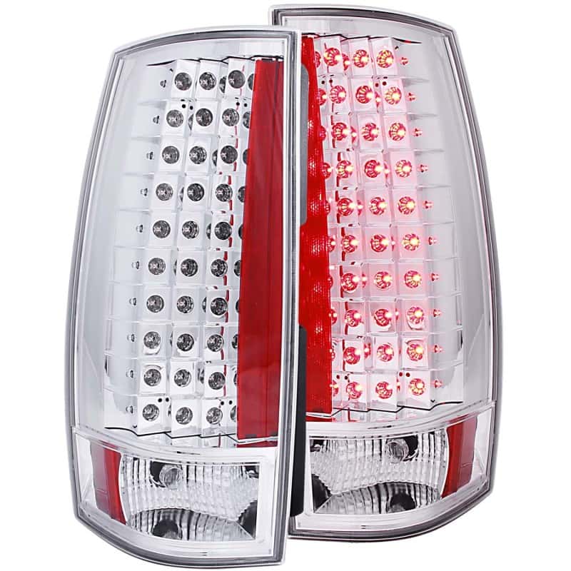 ANZO — ANZO 2007-2014 Chevrolet Suburban LED Taillights Red/Clear G4
TailLightSet - view 1