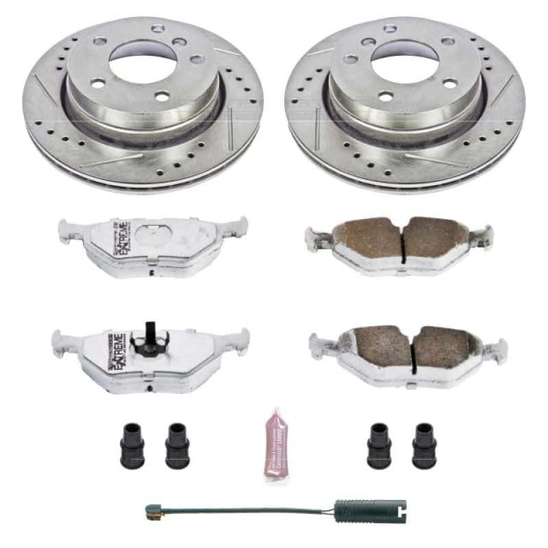 PowerStop — Power Stop 98-99 BMW 323i Rear Z26 Street Warrior Brake Kit - view 1