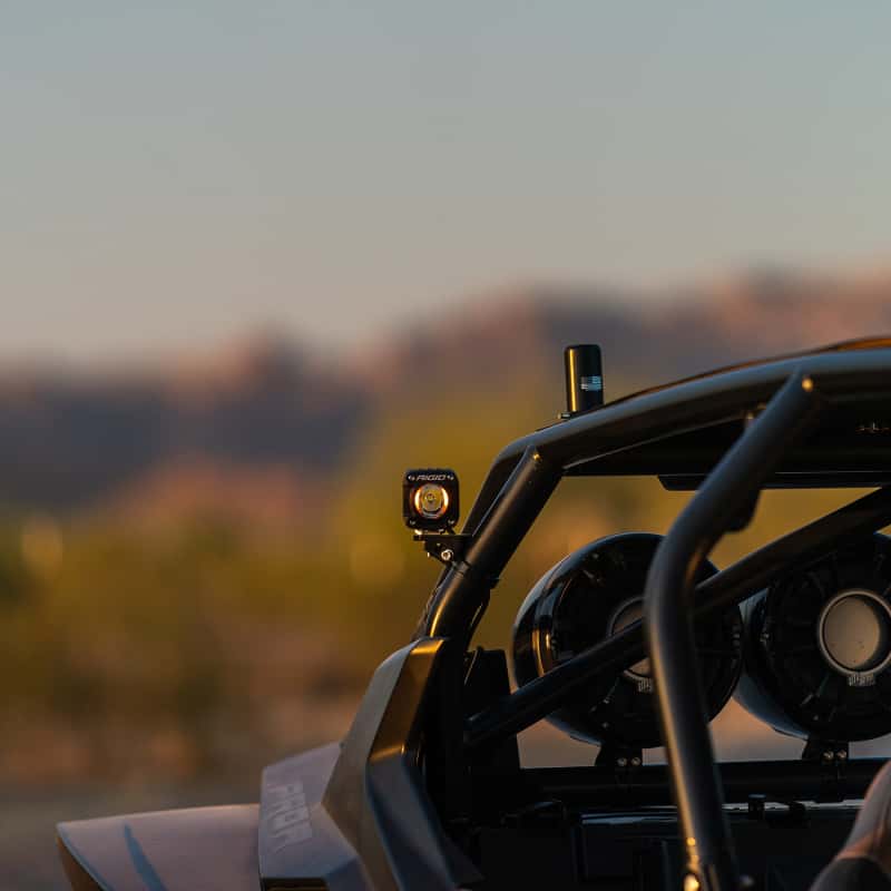 Rigid Industries — Rigid Industries Side-by-Side Revolve A-Pillar Light Kit
SXS RVLV APLR KIT - view 7