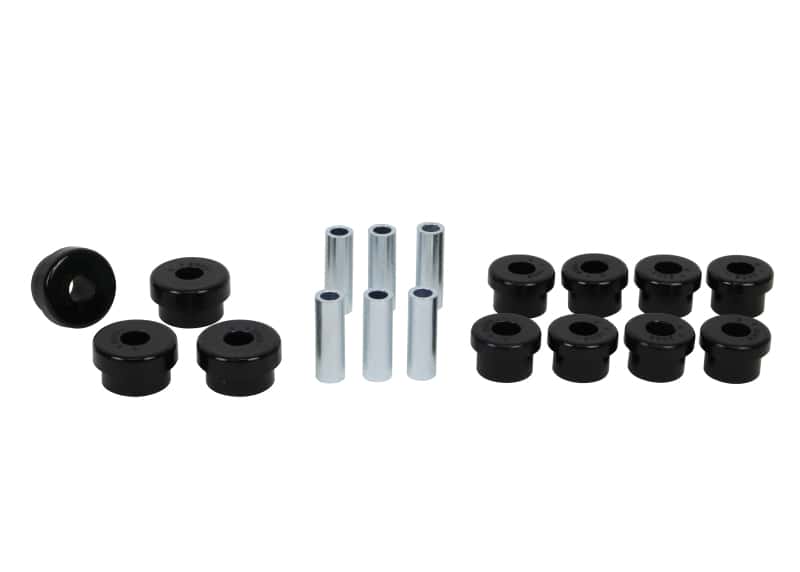 Whiteline — Whiteline Plus 88-00 Honda Civic / 88-9/95 CRX Rear Control Arm - Lower Inner & Outer Bushing Kit
Bushing Kit - view 4