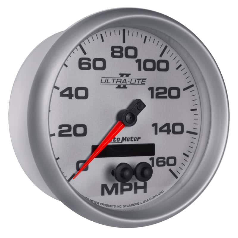 AutoMeter — Autometer Ultra-Lite II 5in 0-140MPH In-Dash Electronic GPS Programmable Speedometer
5" SPEEDO, 160 MPH, - view 11