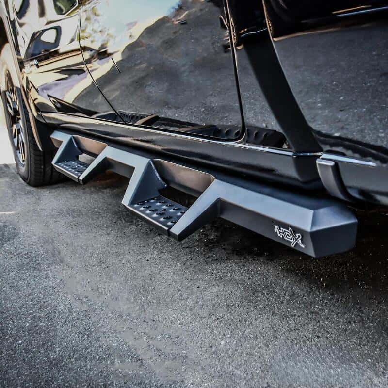Westin — Westin 19-20 Chevrolet Silverado / GMC Sierra 1500 Double Cab HDX Drop Nerf Step Bars - Textured Blk
Nerf/Step Bar - view 6