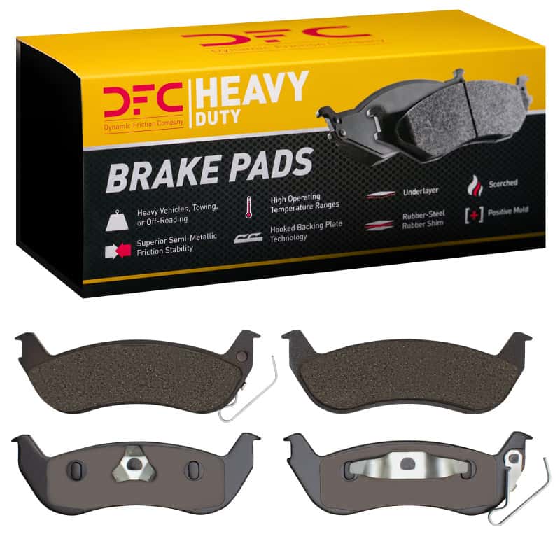 DFC — DFC 03-11 Ford Ranger (USA/Canada) Rear Heavy Duty Pads - Semi Metallic
DFC Brake Pad Set - view 1