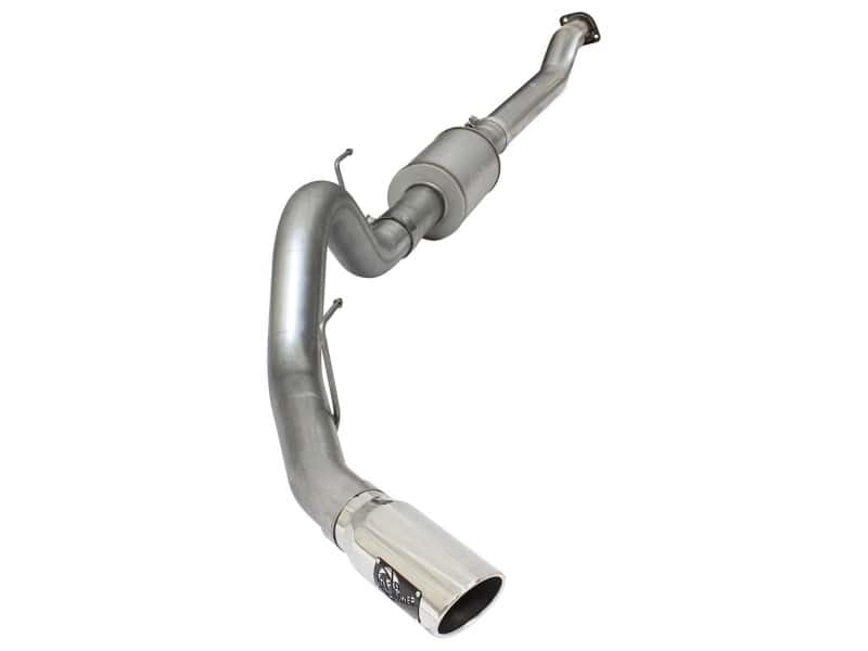 aFe — aFe Atlas Exhausts 4in Cat-Back Aluminized Steel Exhaust 2015 Ford F-150 V6 3.5L (tt) Polished Tip
Cat-Back Exhaust - view 1