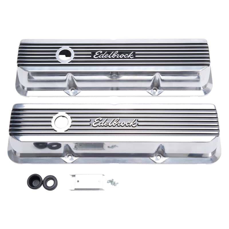 Edelbrock — Edelbrock Valve Covers Elite II Ford FE 1958-76 Polished
ELITE - view 2