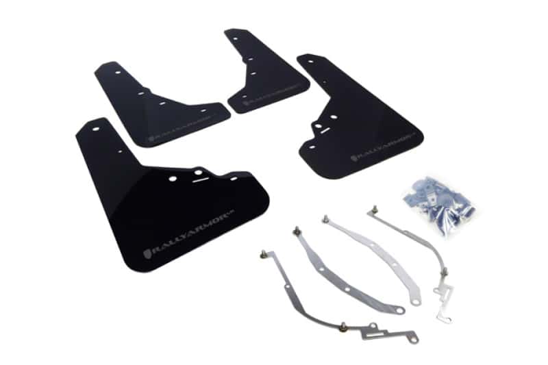 Rally Armor — Rally Armor 12-18 Fiat 500 Black UR Mud Flap w/Grey Logo
Mud Flap - view 1
