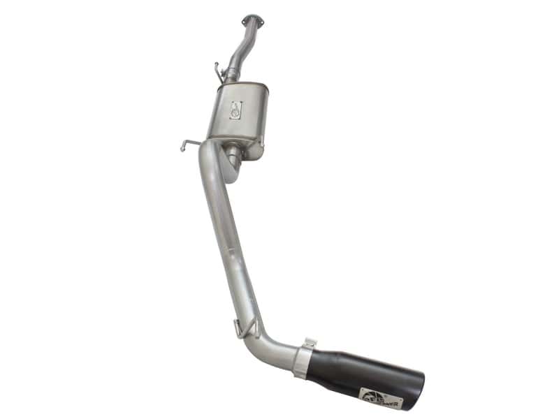 aFe — aFe MACH Force XP 2.5in Cat-Back Stainless Steel Exhaust System w/Black Tip Toyota Tacoma 13-14 2.7L
Cat-Back Exhaust - view 2